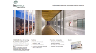Página web Ingennus Urban Consulting
